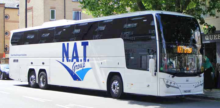 NAT Volvo Plaxton Elite-i YN13GDE